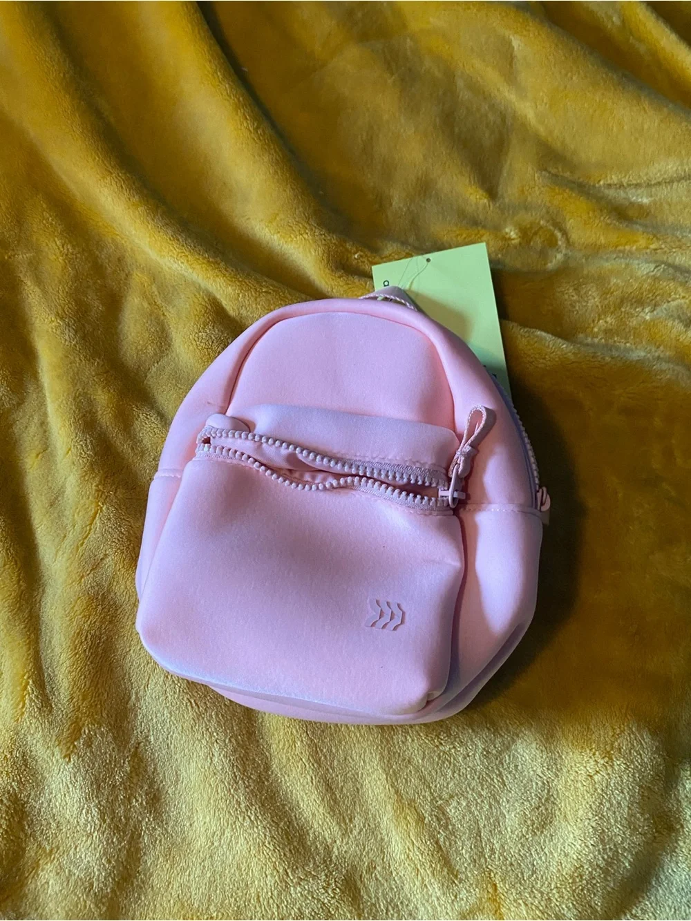 Small Pink Mini Backpack Coin Purse